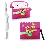 Funda para AirPods Pro 3 | para AirPods Pro 3ª generación 2025 | Funda de silicona | Diseño de piel de dibujos animados 3D | con kit de limpieza | Protección completa | Funda multicolor para