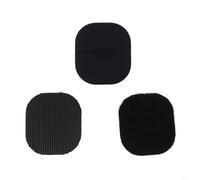 Funda para AirTag con diseño autoadhesivo integrado, material de nailon para uso a largo plazo y protección funcional (es negro)