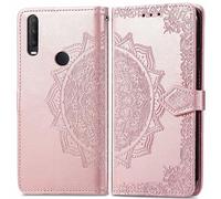Funda para Alcatel 1S 2020/3L 2020,Función de Soporte, Billetera con Tapa Tarjetas,PU Cuero Carcasa Flip Case Cover para Alcatel 1S 2020/3L 2020