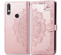 Funda para Alcatel 1S 2020/3L 2020,Función de Soporte, Billetera con Tapa Tarjetas,PU Cuero Carcasa Flip Case Cover para Alcatel 1S 2020/3L 2020