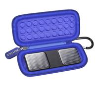 Funda para Alivecor KardiaMobile 6L para monitor ECG, soporte compacto también se adapta a monitor de frecuencia cardíaca portátil Sec, detector cardíaco (solo caja) (azul)