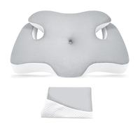 Funda para Almohada Cervicales Y Cuello: 60 x 40 cm, Extraíble, Suave Y Transpirable, Compatible con Almohada Zentrelax, Antideslizante Y Lavable (Solo Funda, Almohada No Incluida)