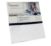 Funda para almohada dermis color blanco individual antiácaros transpirable impermeable poliuretano