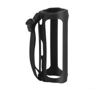 Funda para altavoz, funda protectora de silicona compatible con altavoz JBL Flip 5, portátil, elegante, a prueba de golpes, a prueba de polvo (negro)