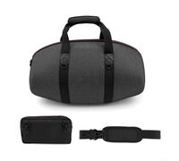 Funda para altavoz JBL BOOMBOX4 con forro de franela EVA, protección para | Carcasa rígida de EVA, forro de franela, absorbe los golpes, resistente al polvo a prueba de arañazos, acabado negro
