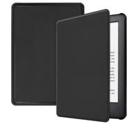 Lobwerk Funda para Amazon Kindle 2019 (10. Generación) Funda Smart Cover de 6 Pulgadas con función Atril y función de Encendido y Apagado automático. Negro Negro