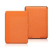 Funda para Amazon Kindle Paperwhite 4, Funda Magnética Smart Cover, Funda Protectora para 2018 Paperwhite 10ª Generación Funda,Accesorios Funda (Naranja)