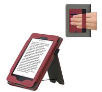 kwmobile Carcasa Compatible con Amazon Kindle Paperwhite Funda - Funda con Stand Agarre de Mano y Tarjetero - Dibujo de corazón