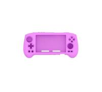 Funda para ANBERNIC RG556, Funda Protectora de Silicona para Consola de Juegos, Cubierta Antideslizante a Prueba de Golpes, protección Total del Cuerpo (Morado)