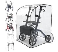 Funda para Andador, Funda Protectora para Andador, Resistente a la Intemperie, Fundas Universal para Ayudas para Caminar, 61 X 83 X 95 cm, Película Protectora Impermeable, Transparente
