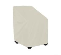 Funda para andador impermeable a prueba de polvo para andador con dobladillo elástico para protección contra todo tipo de clima, interior y exterior, 66 x 72 x 90 cm (420D-Beige)