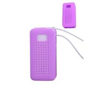 Funda para Anker Nano Power Bank, 10,000 mAh repetible y lavable, protección daunke todo incluido, antichoque/arañazos, protección contra caídas, cómoda de sostener, ligera y portátil (morado)