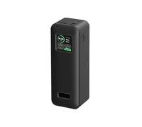 Funda para Anker Prime 27650mAH Power Bank (250W), Power Bank Funda Protectora de Silicona, Cubierta a Prueba de Golpes Accesorios (Negro)