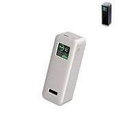 Funda para Anker Prime Power Bank 27650mAh 3 puertos 250W, funda protectora de silicona para Anker Prime Power Bank - Lavable repetidamente, protección todo incluido (gris)