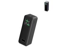 Funda para Anker Prime Power Bank de 27650 mAh, 3 puertos 250 W, funda protectora de silicona para Anker Prime Power Bank, lavable repetidamente, protección todo incluido (negro)
