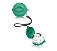 Funda para Anker Soundcore V40i Auriculares yystao Funda de Silicona Suave Compatible con Soundcore V40i con Correa para el Colgante, Resistente al Polvo, Resistente a Golpes y Durable, Verde