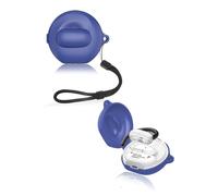 Funda para Anker Soundcore V40i Auriculares yystao Funda de Silicona Suave Compatible con Soundcore V40i con Correa para el Cuello a Prueba de Polvo Resistente a Golpes y Duradero, Azul