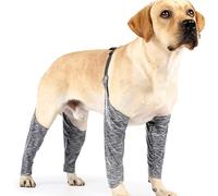 Funda para aparejo de perro - Codera protectora suave con envolturas de apoyo ajustables | Solución de curación de seguridad portátil multiusos Cuidado adecuado de las articulaciones del perro y