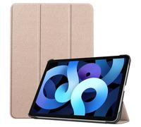 Lobwerk Funda para Apple iPad Air 4 2020 de 4ª generación 10,9 Pulgadas, Funda con función Atril y función de Encendido y Apagado automático, Color Dorado