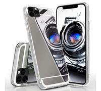 Funda para Apple iPhone 11 Pro Max Silicona Case Cover Funda Espejo Fina Metá...