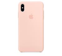 Funda para Apple iPhone XS Max original Apple Silicona rosa arena