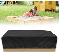 Funda para Arenero 155 * 155 * 20cm Cubierta de Protección para Arenero Impermeable Cubierta Arena para Arenero Resistente Al Polvo Funda Arenero