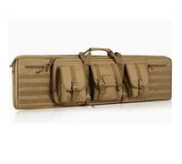 Funda para Armas Largas, Mochila de Rifle Suave, Bolsa de Pistola para Tiro de Caza, Mochila para Rifle táctico y Bolsa para Rifle Acolchada Cazar y Disparar(Khaki,42in/108cm)