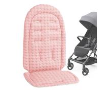 Funda para Asiento de Cochecito, Almohadilla Reversible Para Cochecito, Soporte para Cabeza y Cuerpo del Bebé Colchoneta Transpirable para Cochecito Todo Clima Viajes Camping Playa Hogar Coche