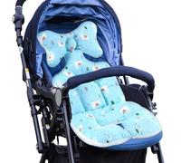 Funda para asiento de cochecito, inserto de asiento de coche para recién nacidos, cojín de cochecito de bebé, forro transpirable para cochecitos y sillas de bebé