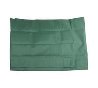 Funda para asiento de columpio de jardín 600D, resistente a los rayos UV, repuesto para sillas de 2 plazas, protector impermeable para muebles de exterior, color verde café, 148 x 52 x 52 cm (verde)
