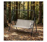 Funda para Asiento de Columpio de Jardín Tela Oxford Gruesa 600D Recambio Balancin Jardin Impermeable, Resistente a los Rayos UV para Porche Patio Exterior,Gray-85×48×48cm