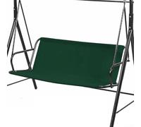 Funda para asiento de columpio fabricada con tela Oxford 600D impermeable que proporciona cobertura completa para asientos de columpio de jardín de 158 x 55 x 52 cm (158 x 55 x 52 cm, negro)