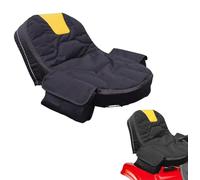 Funda para Asiento de Cortacésped para AL-KO Easy 13-92.6 CS-A 2021-2023 2024 2025 2026+, Universal Antideslizante Impermeable Exterior Asiento de Tractor,A/BlackYellow