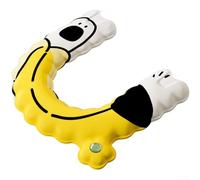 Funda para asiento de inodoro de EVA con dibujos animados de plátano, impermeable, antideslizante, para uso estándar (B)