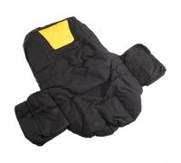 Funda para asiento de operador de tractor hecha de tela Oxford resistente a la intemperie para uso en exteriores en equipos de corte con cierres que resisten el desplazamiento del viento (negro y