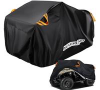 Funda para ATV para Todas Las Estaciones, Impermeable, Resistente, hasta 82 Pulgadas, para Polaris Sportsman Yamaha Grizzly Honda FourTrax Kawasaki KFX con Rejillas de ventilación, Tiras Reflectantes