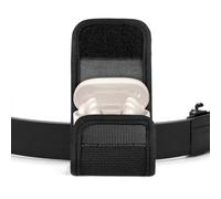 Funda para audífonos Geekria con asa para cinturón Compatible con Bose QuietComfort Ultra, New QC, Earbuds II, Ultra Open. Funda Protectora con Soporte de Clip (Negro)