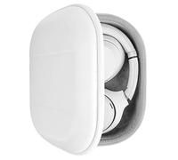 Funda para audífonos Geekria Shield Compatible con Sony WH-1000XM4, WH-1000XM3, WH-XB910N, MDR-1000X: Bolsa de Viaje rígida de Repuesto con Almacenamiento de Accesorios (Blanco)