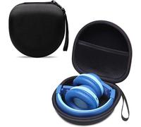 Funda para auriculares Beats/JBL/TOZO/BERIBES/Picun/KVIDIO con cancelación de ruido inalámbricos, plegables, color negro