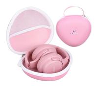 Funda para auriculares compatible con BERIBES (WH202A) / JoySpark (T5) / iClever BTH27/ iClever Auraa (BTH24), funda rosa para auriculares Bluetooth eKids Barbie/Disney Princess (solo caja) (rosa)
