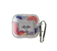 Funda para auriculares con parche de color Smile para auriculares Lenovo LP40 Pro TWS