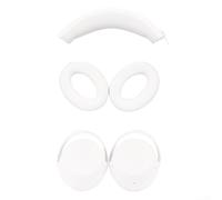 Funda para auriculares de silicona para Sony WH1000XM4, protege contra el desgaste diario (negro)