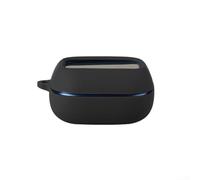Funda para auriculares, elegante funda protectora de silicona para JBL LIVE BUDS 4, funda protectora portátil para auriculares JBL LIVE BUDS 4, carcasa de silicona suave (negro)
