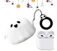 Funda para Auriculares | Funda 3D Fantasma Fantasía Luminosa | Fundas de Silicona Que Brillan en la Oscuridad Unisex para Niños y Adultos