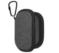 Funda para Auriculares Geekria Compatible con Panasonic Technics EAH-AZ70W, Estuche de Philips Fidelio T1, Bolsa de Viaje Protectora de Repuesto con Almacenamiento de Cables (Gris Oscuro)
