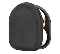 Funda para Auriculares Geekria con Carcasa rígida Compatible con Bose QC Ultra II, JBL Live 650BTNC, B&O Beoplay H100 - Bolsa Protectora de Repuesto con Almacenamiento de Cables (Negro)