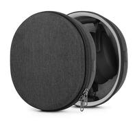 Funda para Auriculares Geekria con Carcasa rígida, Compatible con Skullcandy Riff 2, Crusher ANC, Crusher EVO, Hesh ANC, Hesh 3; Estuche de Transporte con Almacenamiento de Cable (Gris Oscuro)