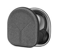 Funda para Auriculares Geekria Shield Compatible con Anker Soundcore Life Q30/Q20, Q11i, Space Q45 y más, Funda de Viaje Protectora rígida con Almacenamiento de Cable (Gris Claro)