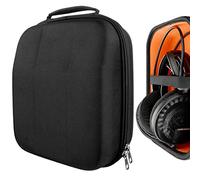 Funda para Auriculares Geekria Shield Compatible con Audio-Technica ATH-R30/R50x/AD900X/AD500X/R70X y más, Estuche de Viaje rígido de Repuesto con Almacenamiento de Cable (Negro)