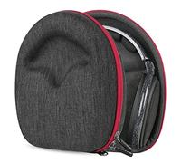 Funda para Auriculares Geekria Shield Compatible con Sennheiser HD550, HD505, HD 598, HD 660S2, HD 660S - Bolsa de Viaje rígida de Repuesto con Almacenamiento de Cable (Gris Oscuro)